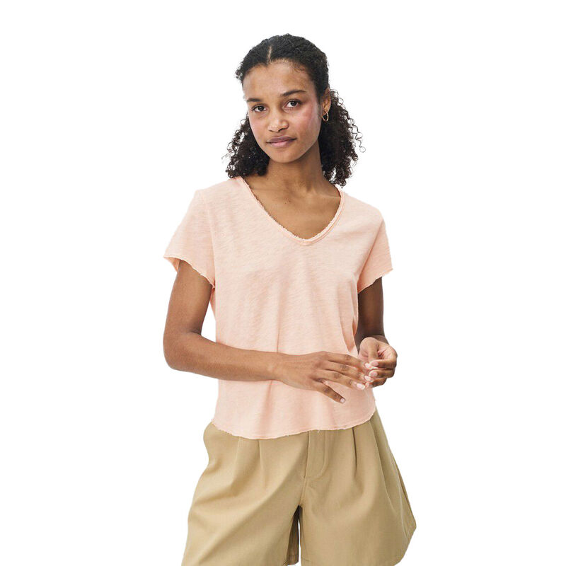 American Vintage Straight V-Neck T-Shirt image number 4